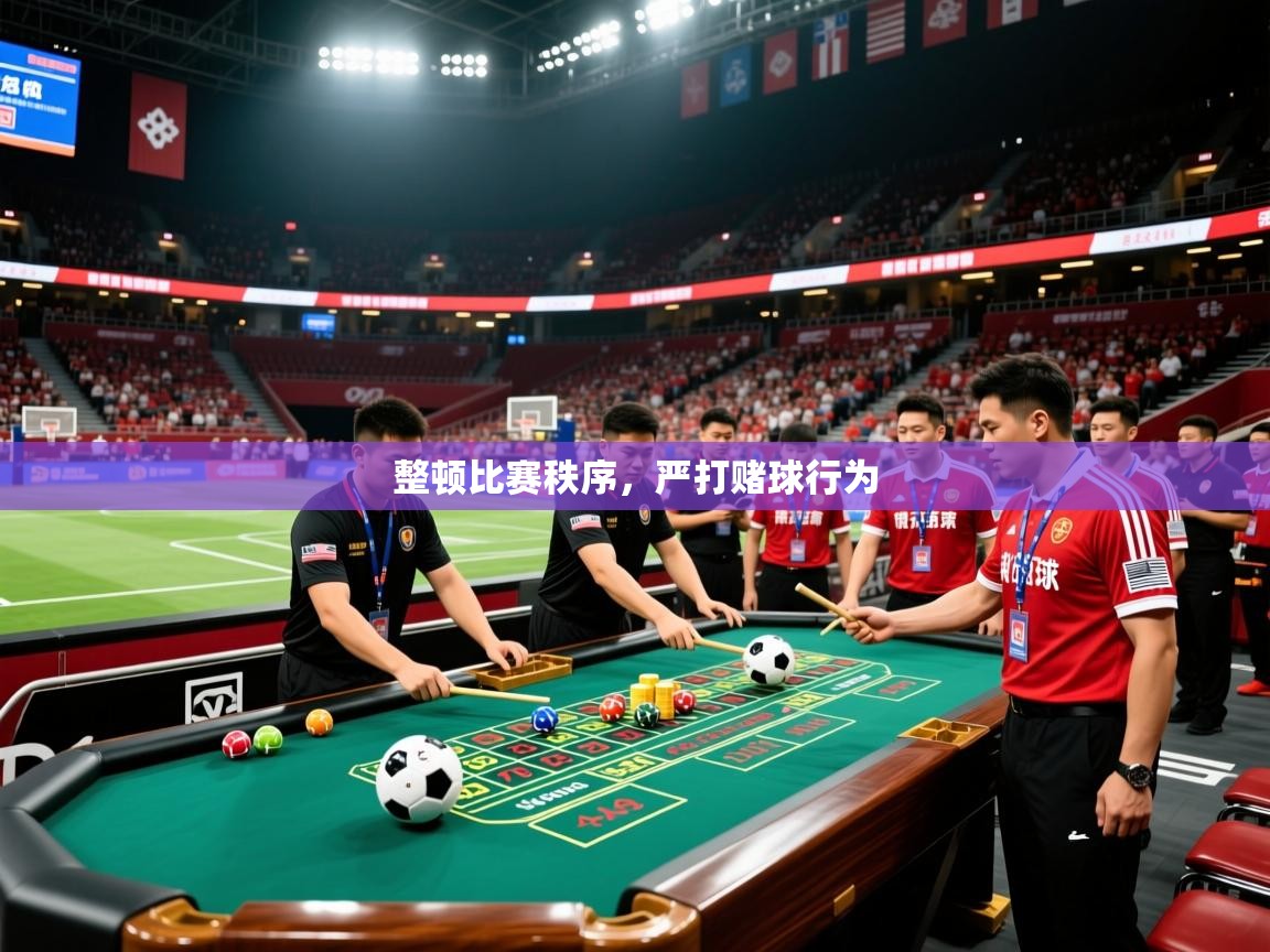 2025华体体育app下载整顿比赛秩序，严打赌球行为  第2张